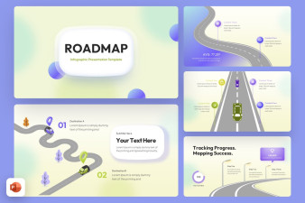 Roadmap Infographic PowerPoint Template